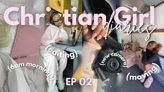 Christian Girl Diaries EP 02: i'm moving?!! girls day out, 6am mornings, gym & healthy girl era 🌱💗