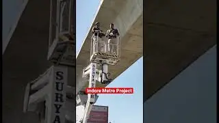 Indore Metro Project | Metro In Indore | Special Duty | Road Safety | Cop Anil Singh | #shorts