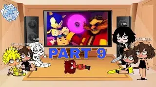 Gacha Club Nether Mobs React Sonic In Minecraft! Part 9