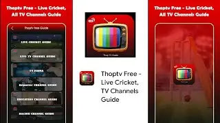 Thoptv Free - Live Cricket, TV Channels Guide | live cricket score | live ipl app | ipl 2021