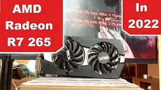 The AMD Radeon R7 265 in 2022 (aka HD 7850, R7 370)