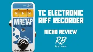 Wiretap Riff Recorder Tc Electronic Review | Richo Bermu | Drum Shop