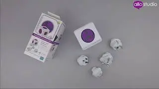Review ổ cắm điện du lịch PowerCube | ReWirable USB Universal |