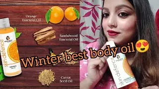 Keya Seth Body Oil Review 🍊||Keya Seth Aromatherapy Skin Defence Orange Body Oil||