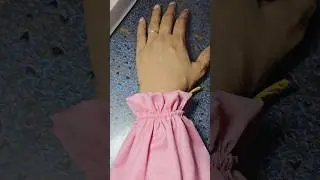 tied cuff rufflesleev #itsminebyshalima #sleevdesign #rufflesleeves #stitching #tailoring #diyideas