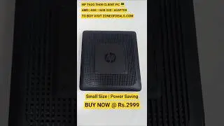 BUY HP T620 Thin Client PC | 4GB RAM 16GB SSD | 2999 | Zoneofdeals.com | #minipc #thinclient #hpmini