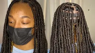 Distressed Faux Locs *Color 4 and 27*