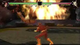 MK vs DC -- Flash 58% Damage Combo (38 Hits, NON-RAGE)