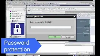 TIA Portal: Password Protection , DB Protection