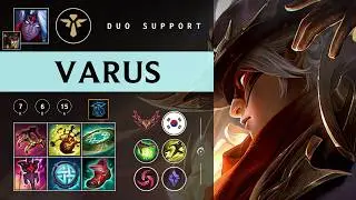 Varus Support vs Alistar - KR Grandmaster Patch 26.03