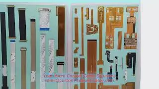 micro-coaxial cable factory short lead time high density coax connector micro coaxial cable connecto