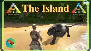 Fighting for my life & searching for crystal -  ARK Survival Evolved - SOLO - The Island (EP2)