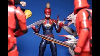 Captain Marvel: A Stop Motion Film.