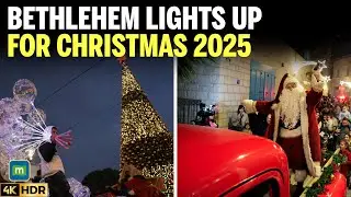 Live: Bethlehem prepares for Christmas after two years of canceled celebrations | N18G