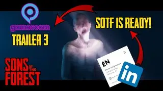 SOTF Trailer 3 maybe OFFICIALLY Confirmed to be at Gamescom 2021! | Sons Of The Forest