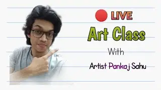 🔴Live Art Class | Its Art Adda 😊🔥✍️