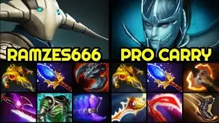 RAMZES666 Try Hard Carry against Divine Rapier Phantom Assassin 7.27 Dota 2