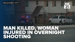 Man killed, woman injured in overnight shooting near NW 10th and Gardner Ave