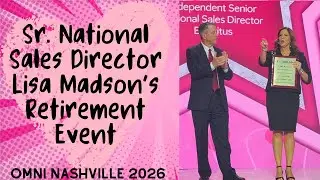 Sr. National Sales Director Lisa Madson's Retirement Event | Leadership Conference 2026 in Nashville