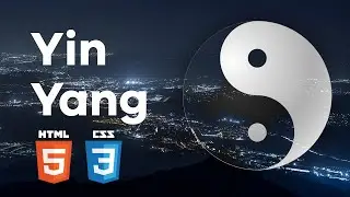 Yin yang using Pure HTML CSS