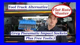 Tool Truck Alternative Grey Pneumatic Impact Sockets