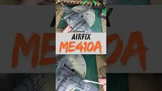 Airfix Me410A Scale Model - Weathering Time! #tamiya #scalemodel #aircraft