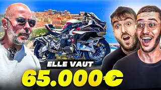 LA MOTO LA PLUS PUISSANTE DU MONDE SUR ROUTE DE 250 CHEVAUX ET 65.000&euro; | BIMOTA TESI H2