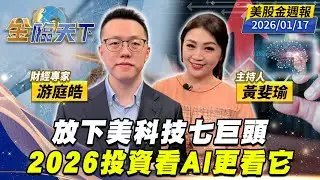 放下美科技七巨頭 2026投資看AI更看它｜#黃斐瑜｜#游庭皓｜#金臨天下 20260117 美股金週報 @tvbsmoney  #美股 #黃仁勳 #機器人 #AI #科技七巨頭
