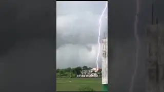 #shorts thunderstorm in india⛈️ tornado #lightning #thunderstorm