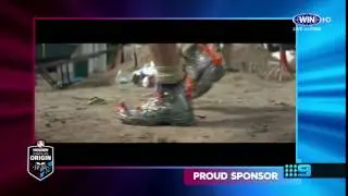 Channel Nine - 'State Of Origin' Themed Sponsor Board (2016)