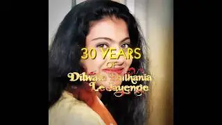 30 years of DDLJ! THE BEST MOVIE OF ALL TIME😍 | #srk #kajol #srkajol #bollywood #fypシ #explore #yt