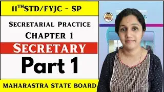 Confused About Secretary? Let&rsquo;s Clear It! ✅ | FYJC SP Chapter 1 | Commerce with Urvashi Tiwari