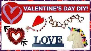 Valentines Day 2021 - Easy Dollar Tree DIY Projects!!!
