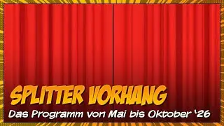 Da riecht's nach Hund! Der Splitter Vorhang f&uuml;r Sommer (Mai bis Oktober) 2026 | Deutsch