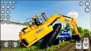 JCB Snow Construction Simulator 3D &ndash; Heavy Machine Gameplay Android - Gameplay 