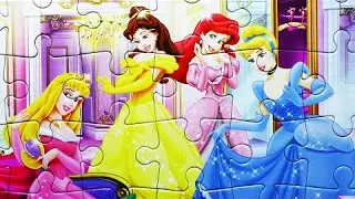 (Hura Huro ) Disney PRINCESS Jigsaw Puzzle Games Clementoni Puzzles De Kids Toys Rompecabezas