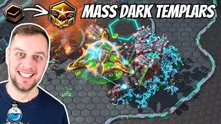 Nobody can handle Mass Dark Templars! | Phoenix DT to Grandmaster #16 StarCraft 2