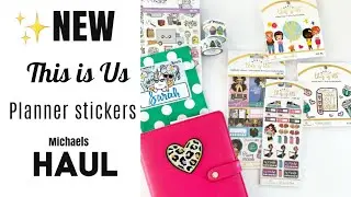 This is Us Sticker Haul at Michaels | Shine Sticker Studio Etsy haul order