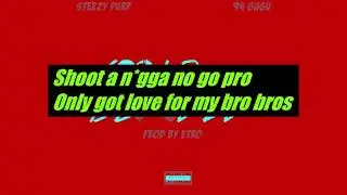Steezy Purp - Cold Blooded (Ft. 94 Gugu) [Lyric Video]