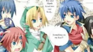 Marth, Ike,Roy Link and a littel Pit!