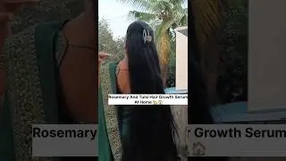 Rosemary And Tulsi Toner | Hair Growth Tips| Stop Hairfall ✅ #shorts #hair #haircare #viral