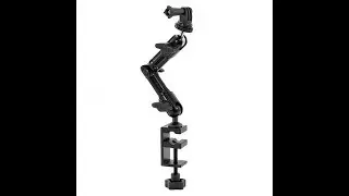 Arkon Heavy-Duty Adjustable Clamp Mount for GoPro HERO & Action Cameras Unboxing Review