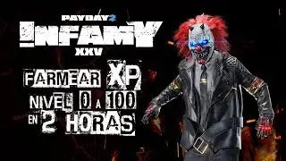 PAYDAY 2 ¡Subir de Nivel 0 a 100  Solo con Bots! +Rápido Guía Infamy XP