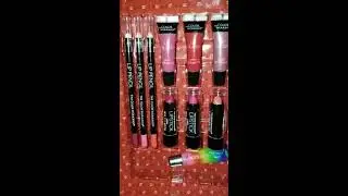 Budget makeup review --- Color workshop Paradise Glossed review & cmparison
