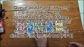 Contoh simulasi pelajaran stack dan queue