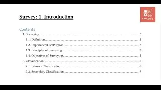Surveying Explained: Definition, Importance, Principles, Objectives & Classification Explained
