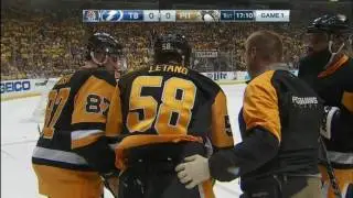 Callahan lays elbow into Letang's head for brutal hit