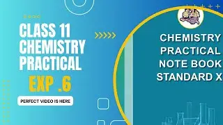 Class 11 Chemistry Practical | Inorganic Qualitative Analysis (Salt no. 2) (Experiment 6)