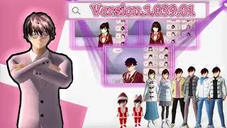 New update in SAKURA School Simulator - Version 1.039.01 (Hairstyles & outfits for boys and girls)