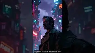 Skybound Shadows: A Maximalist Noir